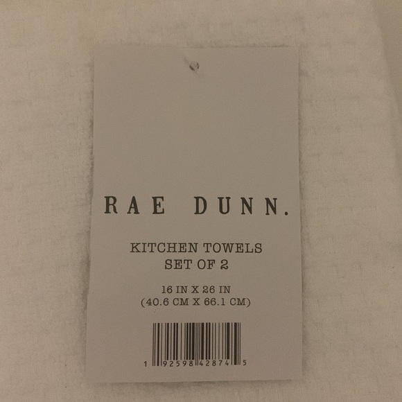 Rae Dunn Dish Towel Set - Picture 3 of 3